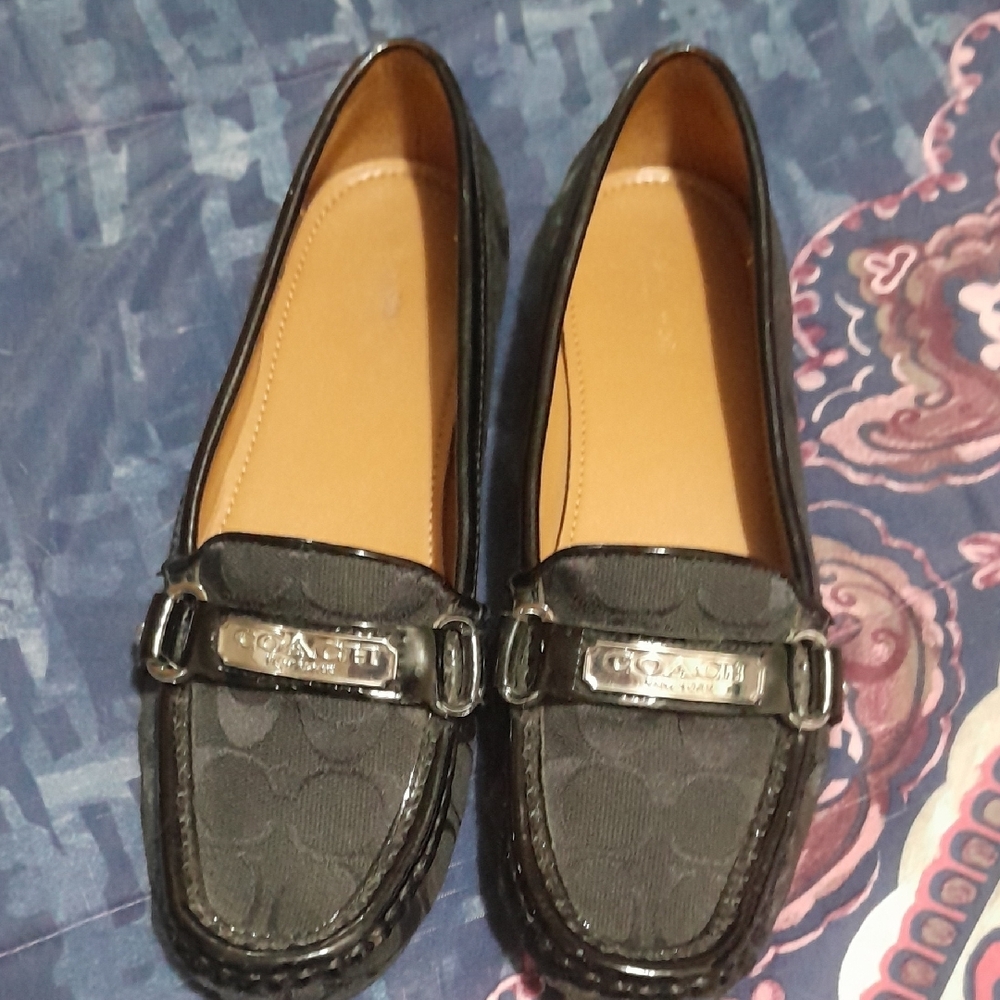 Coach Felisha Black Loafers for Women